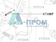 Пружинный штифт M3x16 (замена 0031.6316) 073007