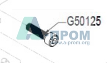 винт, M5x0.8x20 G50125