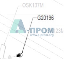 винт, M3x0.5x6, Nylon G20196