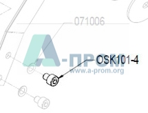 винт, M5X.8X6 OSK101-4