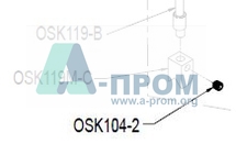 винт, M4x0.7x4 OSK104-2