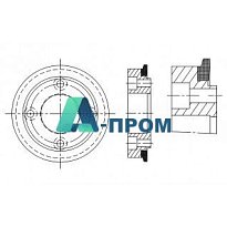 Anvil rotary knife 382 06 002 for Rima/Liebe