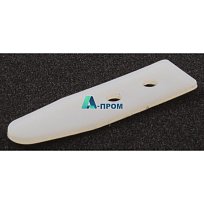 Листовая рессора T 1.5 мм с пластиковым скребком для всасывания Blattfeder T 1.5 mm Kunststoffabstreifer zum Saugkopf