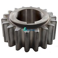 Зубчатый сегмент шестерня со шпонкой Zahnsegment Ritzel mit Passfeder