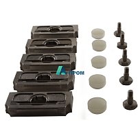 Цвета кружева ползунки (5 Штук) с принадл Farbschieberspitzen (5 Stueck) mit Zubehoer