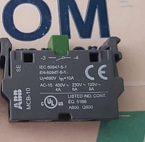 Контакт фронтального монтажа MCB-10