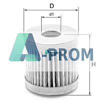 Air filter 909540 for Becker vacuum pumps