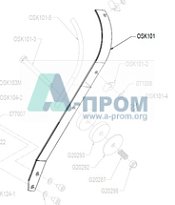 направляющая OSK101