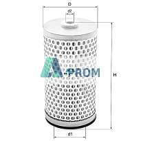 Air filter 909514 for Becker vacuum pumps